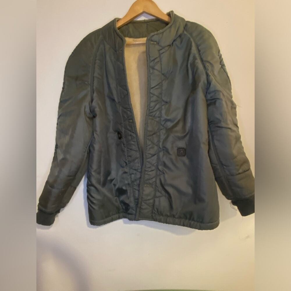 ✨ Vintage 1950s USAF Jacket Liner by Albert Turner – Size Large ✨